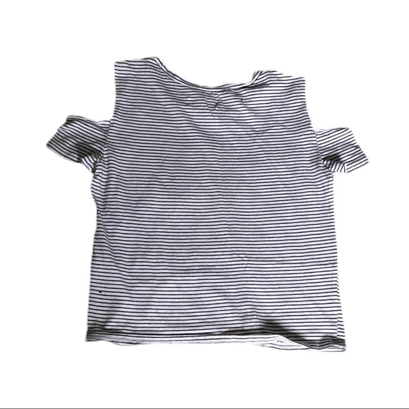 !! 3 for $10!! Hollister Striped Off-Shoulder Top - Picture 3 of 3